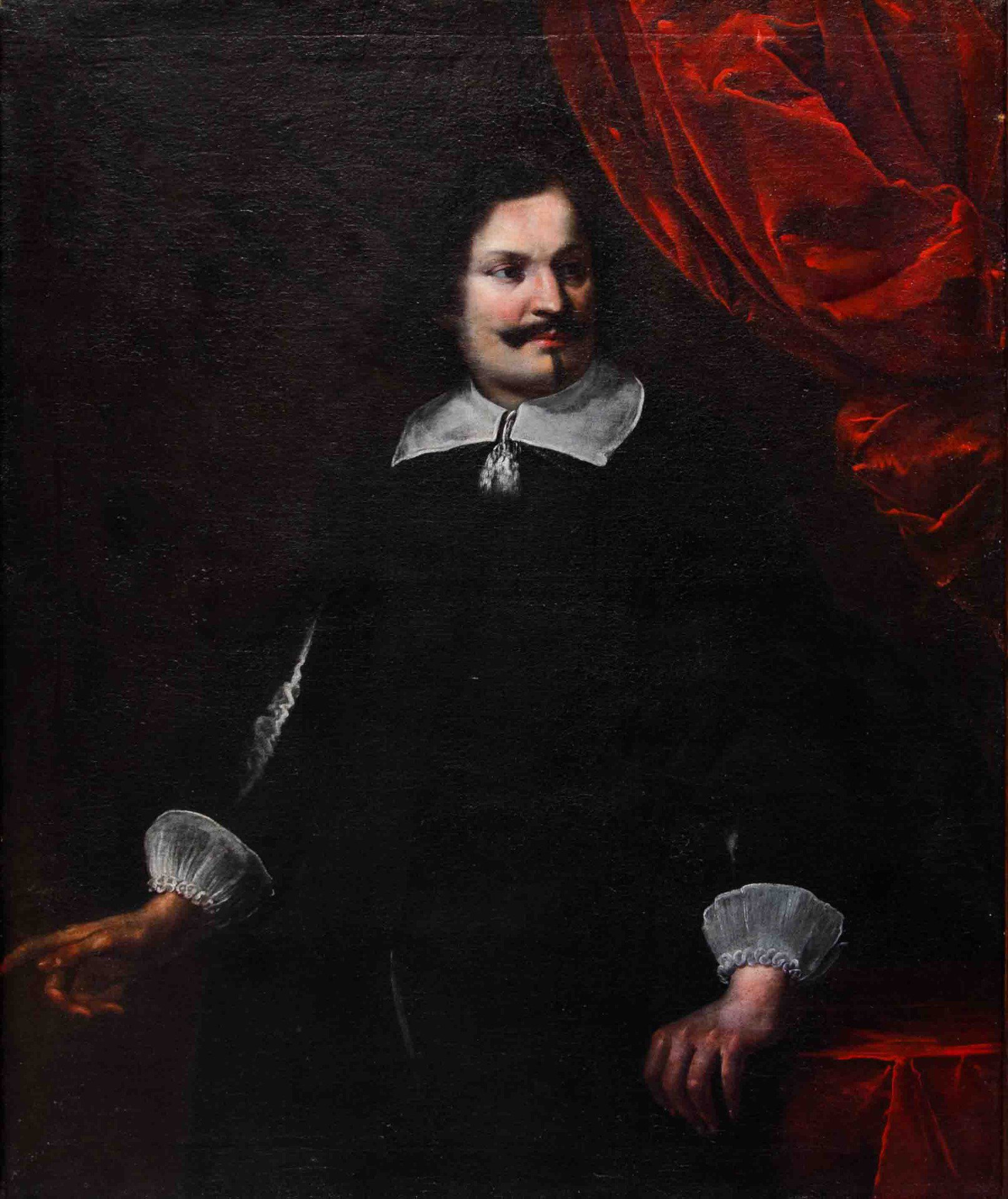 Giovanni Bernardo Carbone (Genova, 1616 – 1683), Ritratto di Gentiluomo, 1650 ca.